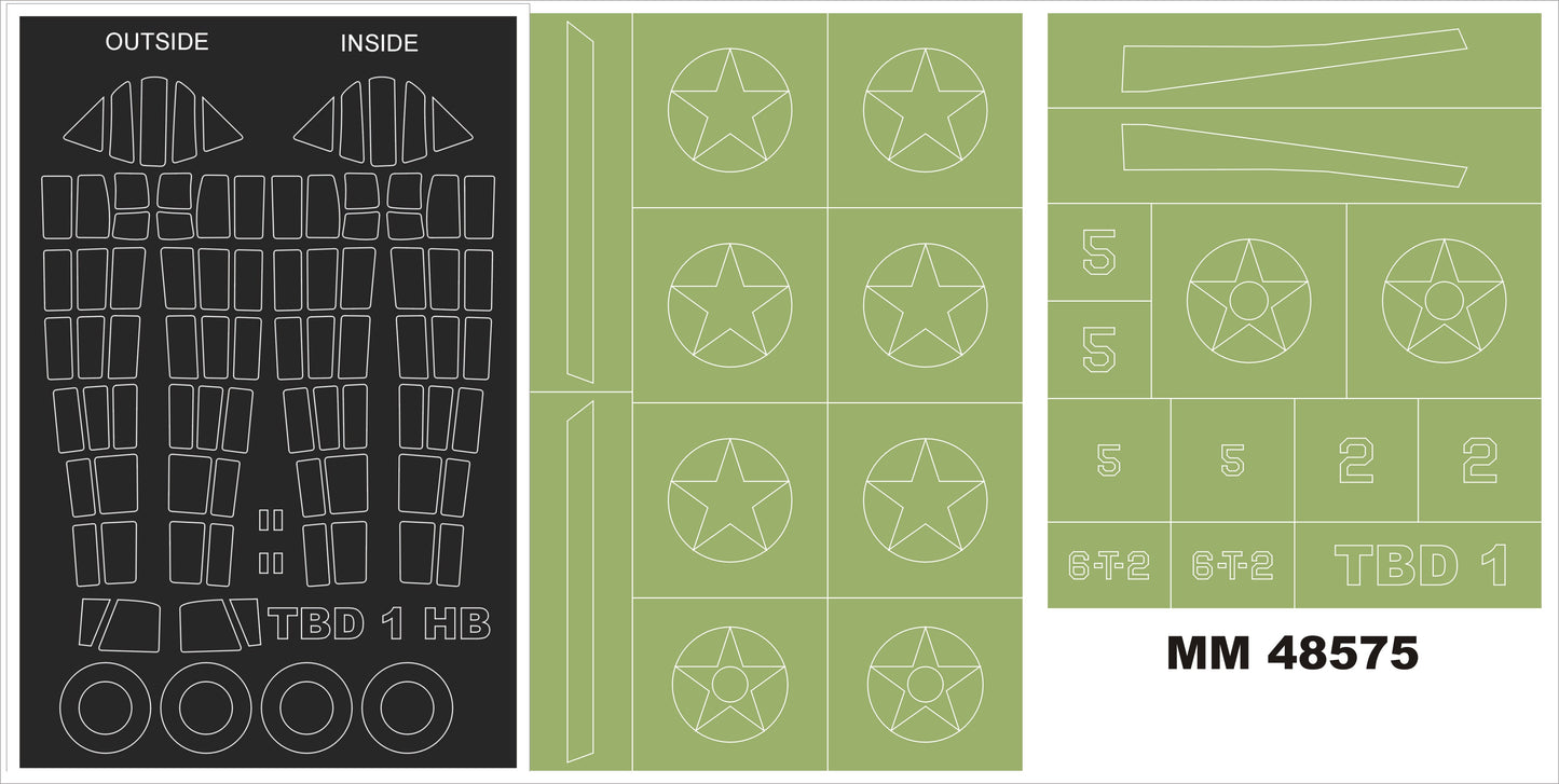 Montex MXMM48575 1:48 Douglas TBD-1 DEVASTATOR