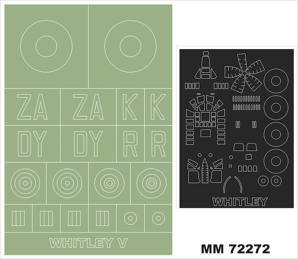 Montex MXMM72272 1:72 Armstrong-Whitworth Whitley Mk.V