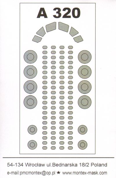 Montex MXSM14401 1:144 Airbus A320
