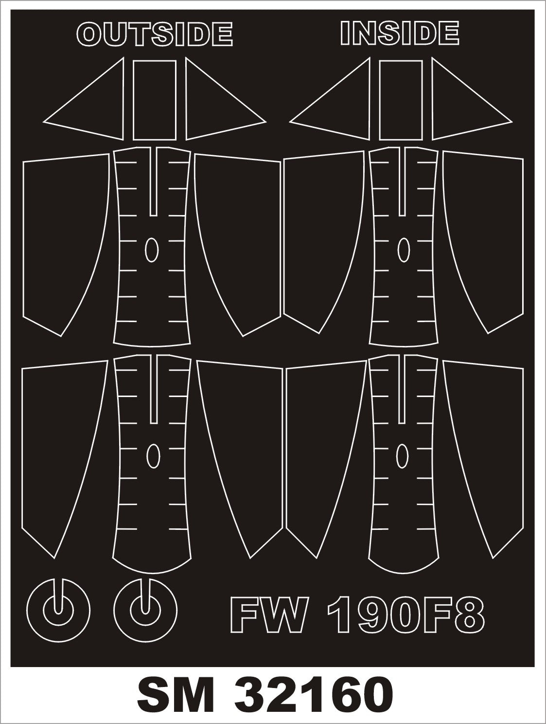 Montex MXSM32160 1:32 Focke-Wulf Fw-190F-8