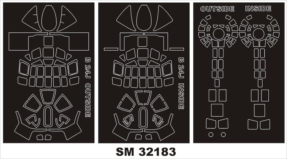 Montex MXSM32183 1:32 Consolidated B-24J Liberator