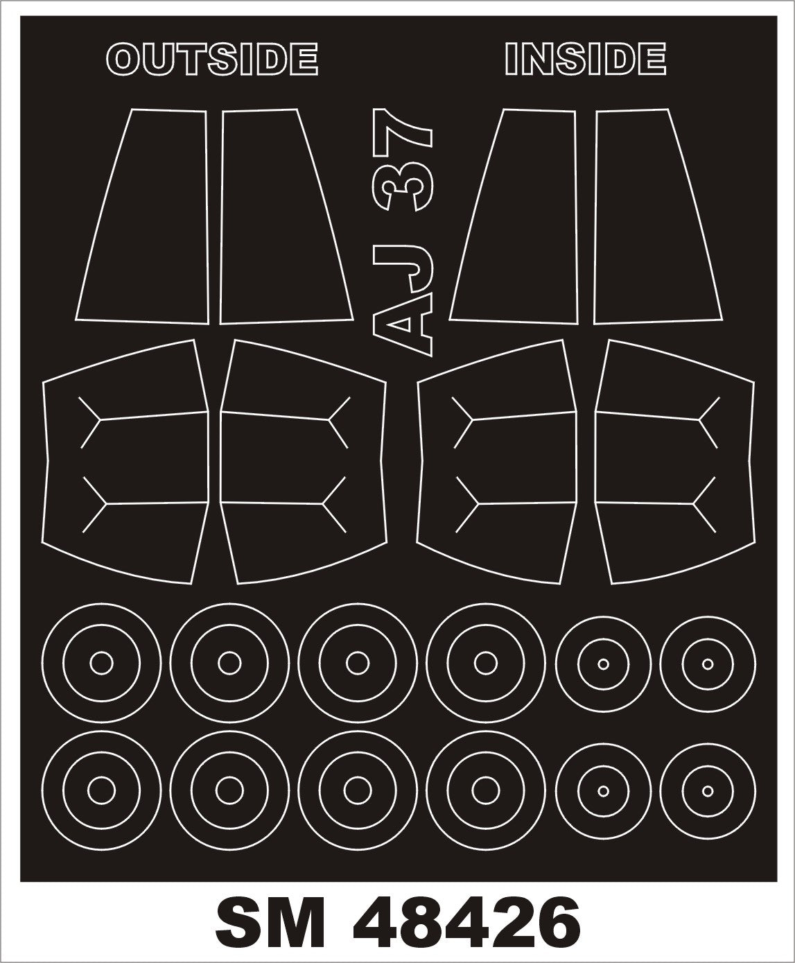 Montex MXSM48426 1:48 Saab AJ-37 'Viggen'