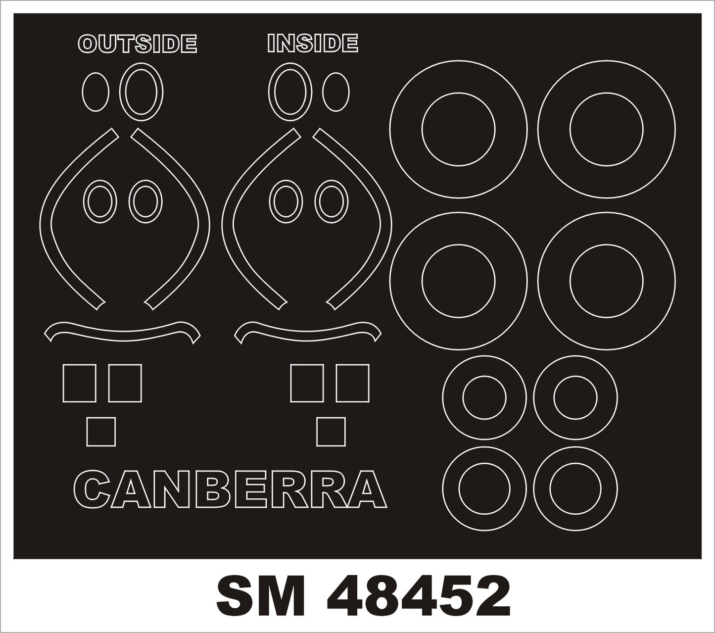 Montex MXSM48452 1:48 BAC/EE Canberra B.2/B.20