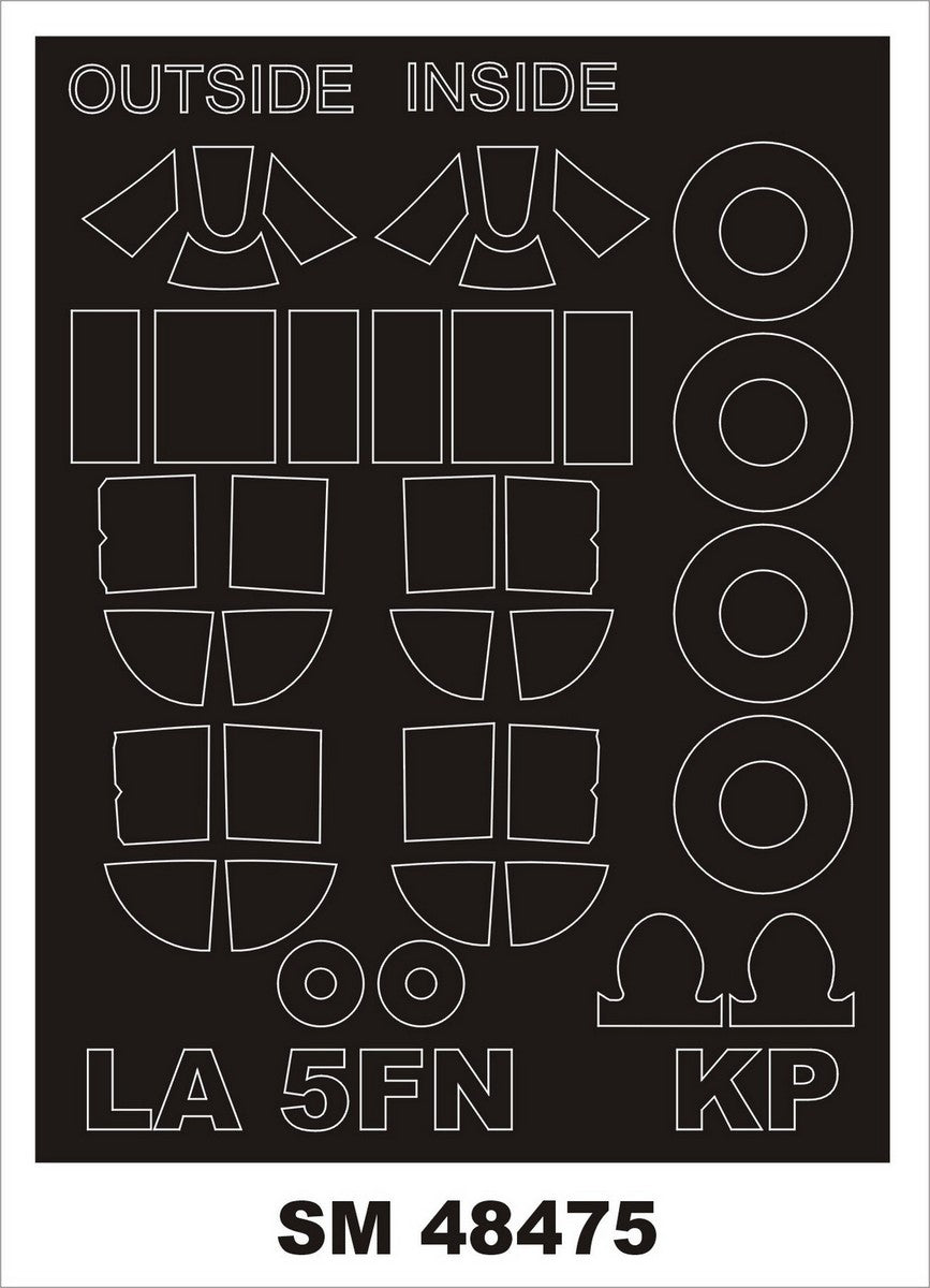 Montex MXSM48475 1:48 Lavochkin La-5FN