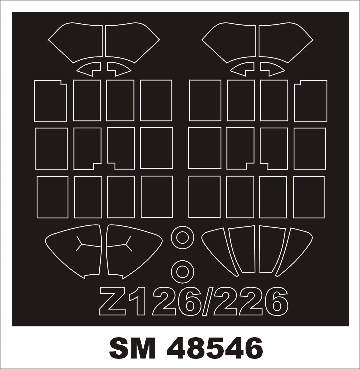 Montex MXSM48546 1:48 ZLIN Z-126/Zlin Z-226MS