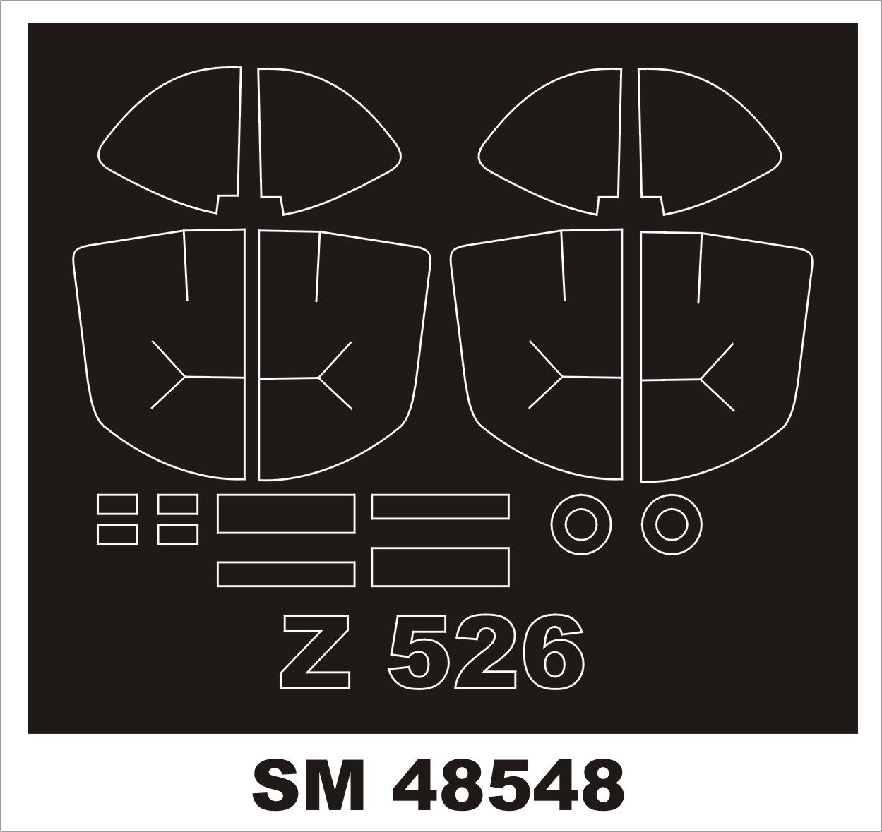 Montex MXSM48548 1:48 ZLIN 526