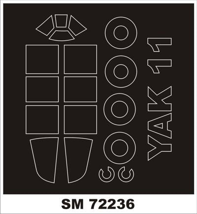 Montex MXSM72236 1:72 Yakovlev Yak-11 / C-11 "Moose"