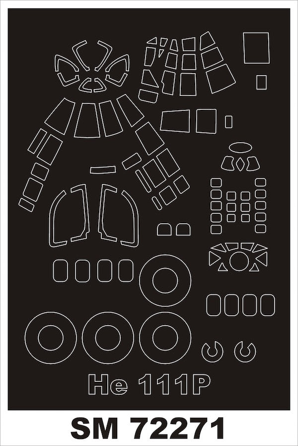 Montex MXSM72271 1:72 Heinkel He-111P-2