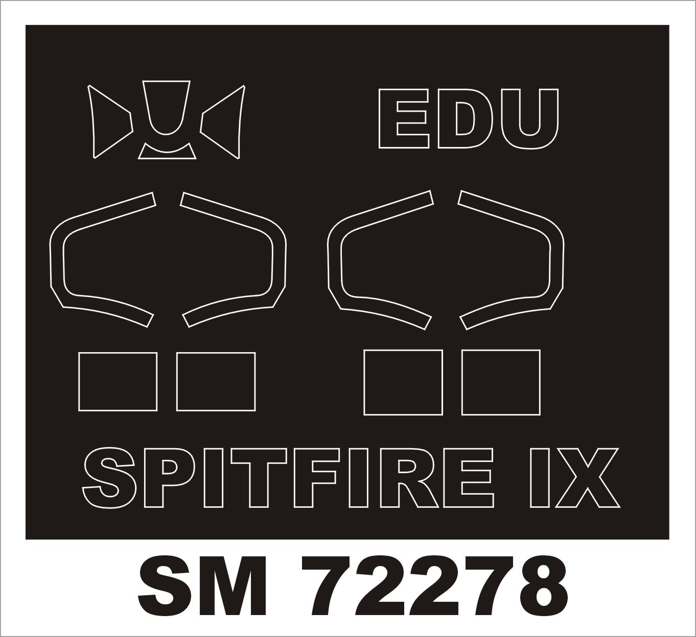 Montex MXSM72278 1:72 Supermarine Spitfire Mk.IXc/Mk.IXe