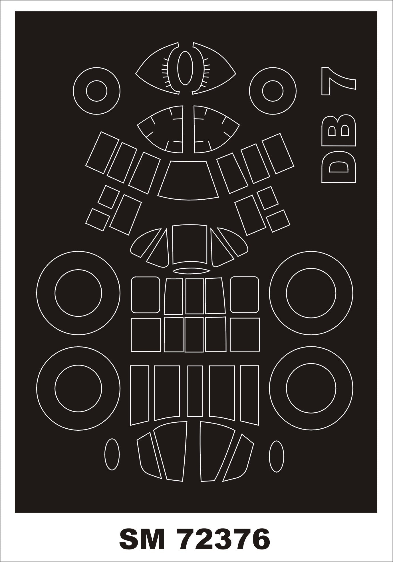 Montex MXSM72376 1:72 DB-7