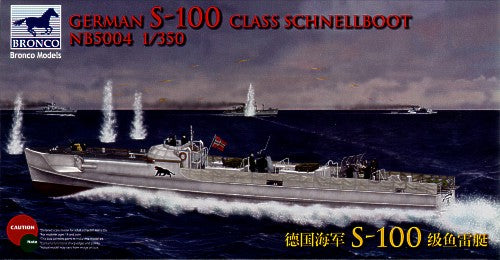 Bronco Models NB5004 1:350 S-100 Schnellboot