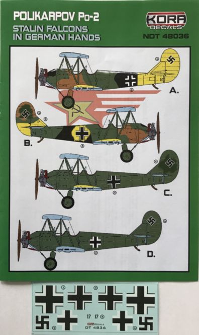 Kora NDT48036 1:48 Polikarpov Po-2