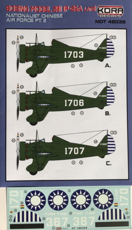 Kora NDT48039 1:48 Boeing model 281