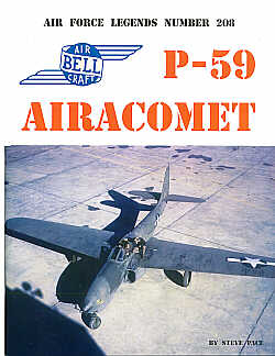 Naval Fighters NFAF208 Bell P-59 Airacomet 88 pages Legends series: