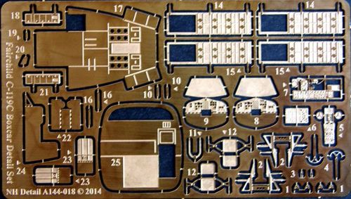 NH Detail NHA144018 1:144 Fairchild C-119C Boxcar Detail Set