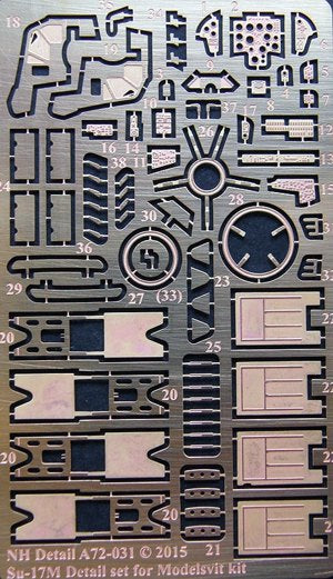NH Detail NHA72-031 1:72 Sukhoi Su-17M Detail Set