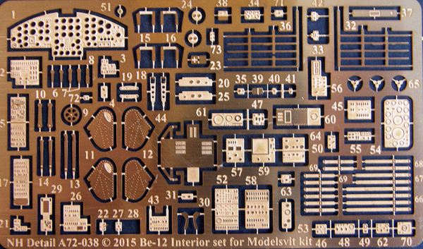 NH Detail NHA72-038 1:72 Beriev Be-12 Interior