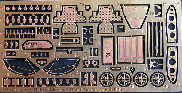 NH Detail NHA72-060 1:72 Sharow S-2 / Savrov S-2 Flying boat detail set