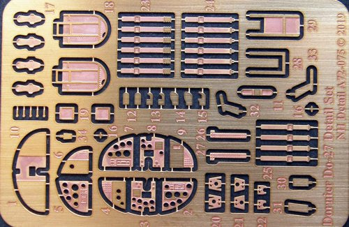 NH Detail NHA72-075 1:72 Dornier Do-27 Detail Set