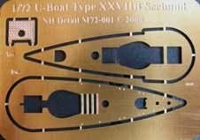 NH Detail NHM72001 1:72 Type XXVIIB U-Boat Seehund