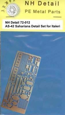 NH Detail NHM72012 1:72 AS-42 Sahariana Detail Set