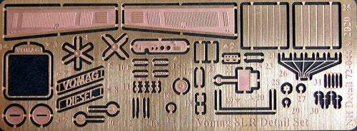 NH Detail NHM72044 1:72 Vomag 8LR Omnibus Detail Set for Roden