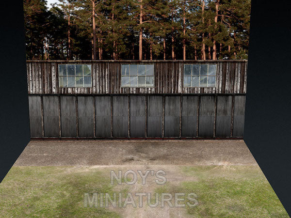 Noy's Miniatures NM14412 1:144 WWI Airfield Set with Bonus Backdrop