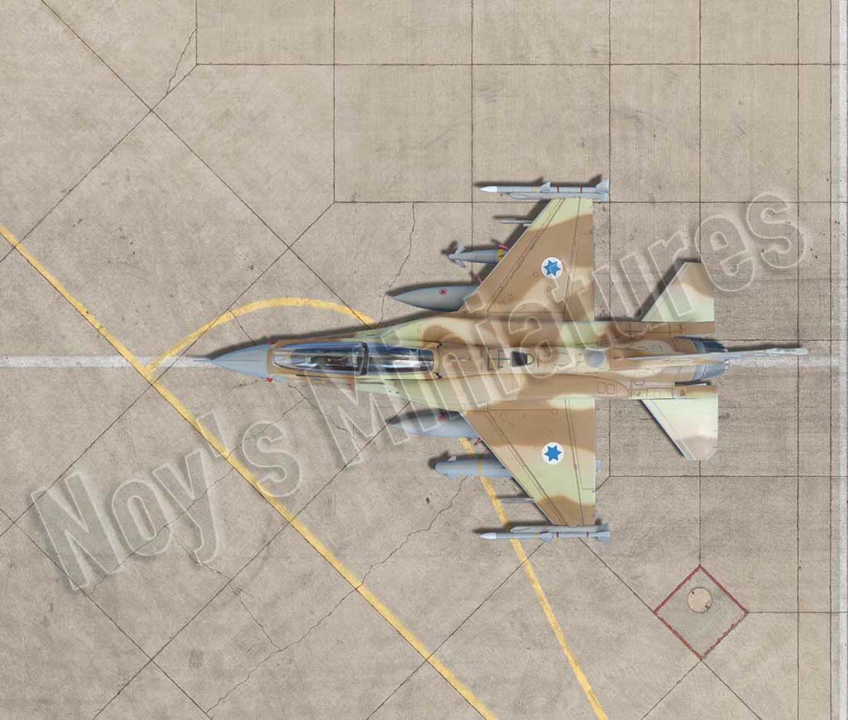Noy's Miniatures NM14445 1:144 "IDF/AF Hardened A/C Shelter Set"