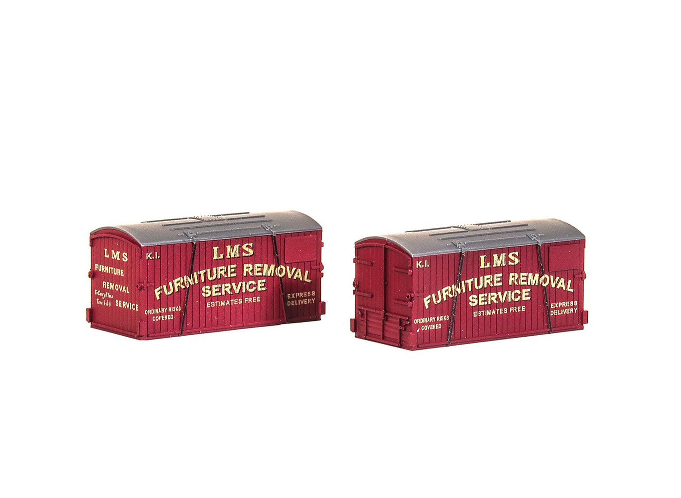 PECO NR-212 LMS Furniture Removals (Pack of 2) N Gauge