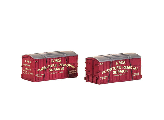 PECO NR-212 LMS Furniture Removals (Pack of 2) N Gauge
