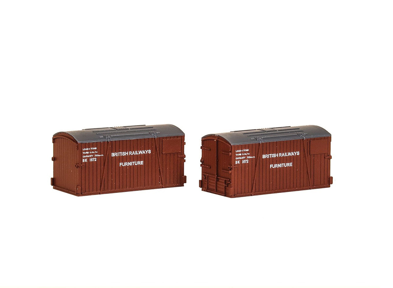PECO NR-216 BR Furniture Removals (Pack of 2) N Gauge