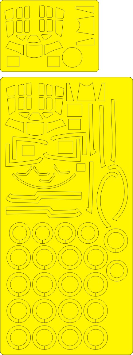 New Ware NWAM0236 1:72 Tu-16K-10 Badger C Expert Kabuki Masks
