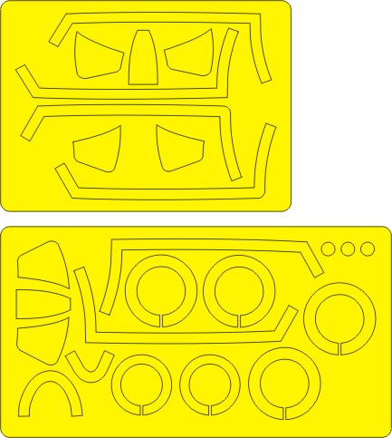 New Ware NWAM0262 1:48 F-86F-30 Sabre Expert Kabuki Masks