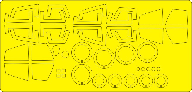New Ware NWAM0298 1:72 F-111 Expert Kabuki Masks
