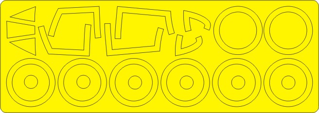 New Ware NWAM0362 1:72 Boeing B-47E Stratojet Basic Kabuki Masks