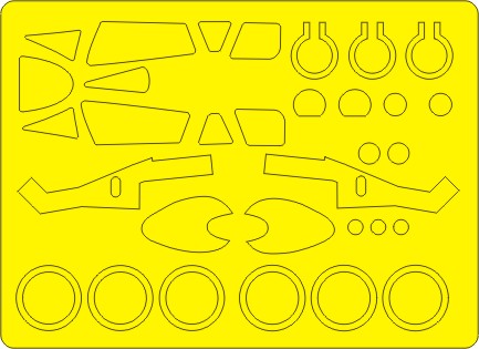 New Ware NWAM0504 1:72 Su-7U Basic Kabuki Masks