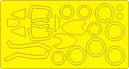 New Ware NWAM0778 1:72 Sukhoi Su-20 Kabuki Masks