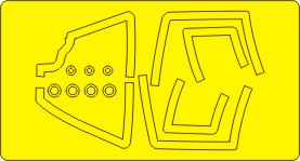 New Ware NWAM0845 1:48 Su-35S Basic Kabuki Masks