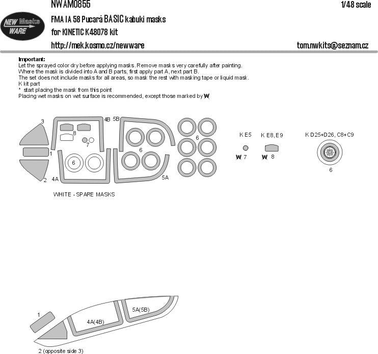New Ware NWAM0855 1:48 F.M.A