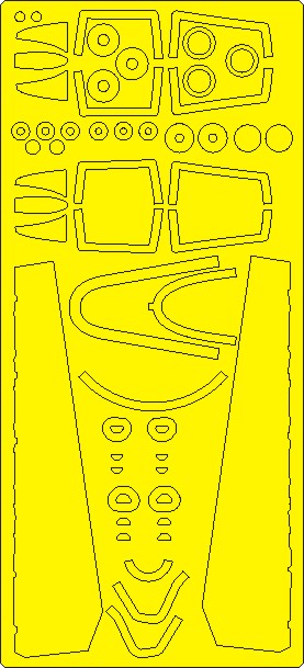 New Ware NWAM0883 1:72 Grumman F-14A Tomcat EXPERT kabuki masks