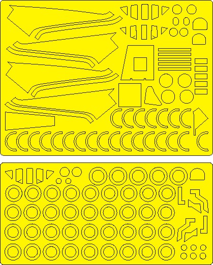 New Ware NWAM0915 1:72 Avro Vulcan B.2 Expert Kabuki Masks