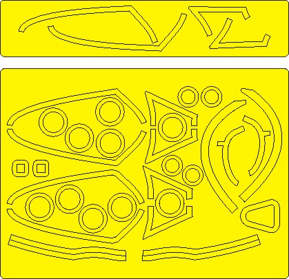 New Ware NWAM0990 1:48 F-16A/C Fighting Falcon Advanced Masks
