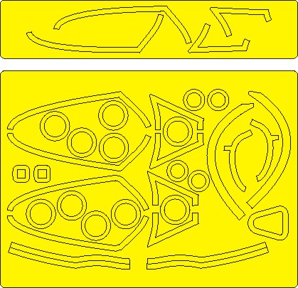 New Ware NWAM0991 1:48 F-16A/C Fighting Falcon Expert Masks