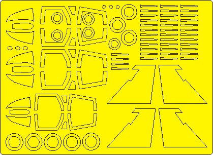 New Ware NWAM1017 1:72 F-4E Phantom II Advanced Kabuki Masks