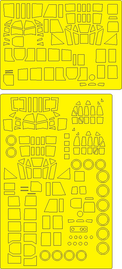 New Ware NWAM1048 1:48 Avro Anson Mk.I Expert Kabuki Masks
