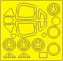 New Ware NWAM1057 1:48 MiG-15 Basic Kabuki Masks