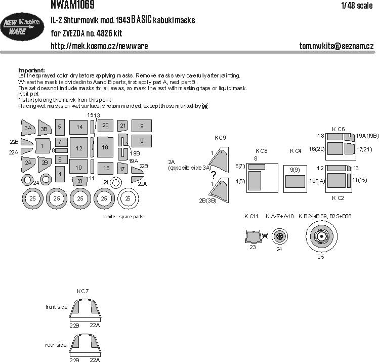 New Ware NWAM1069 1:48 IL-2 Shturmovik mod