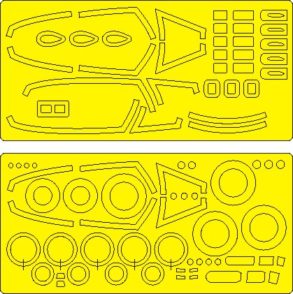 New Ware NWAM1086 1:48 F-16A MLU / F-16C Block 25/42 Advanced Masks