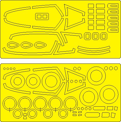 New Ware NWAM1087 1:48 F-16A MLU / F-16C Block 25/42 Expert Masks