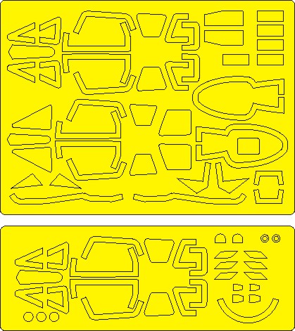 New Ware NWAM1090 1:48 Su-17UM3 Fitter-G Advanced Kabuki Masks